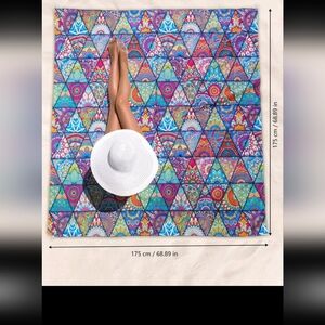 Large Waterproof Beach Blanket